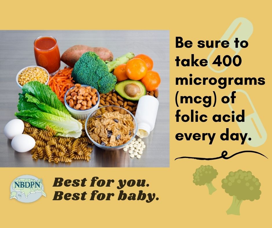 FolicAcid2 Birth defects awareness month image