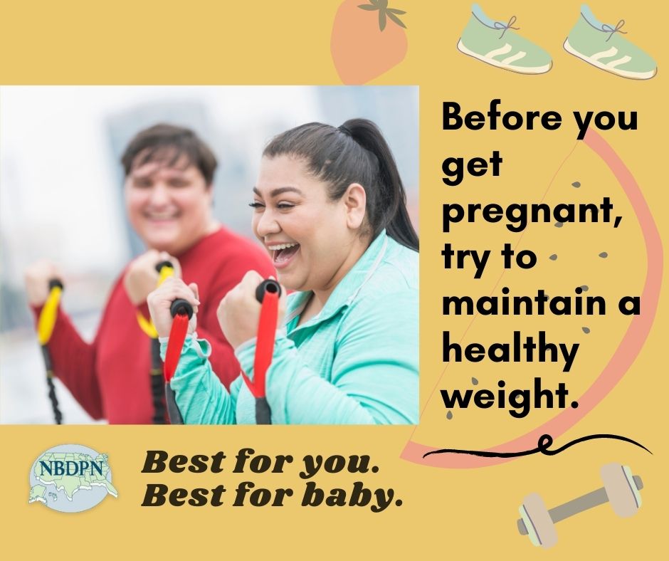 HealthyWeight2 Birth defects awareness month image